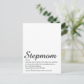 Best Stepmam, Stepmoeder Definition Script Briefkaart (Staand voorkant)