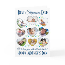 Best Stepmammmer Ever Moederdag Heart Foto