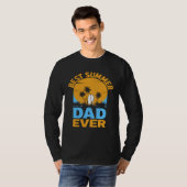 Best Summer Dad Ever I Palm I Summer T-shirt (Voorkant volledig)