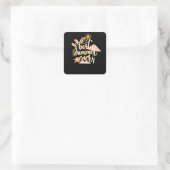 Best Summer Ever Vierkante Sticker (Tas)
