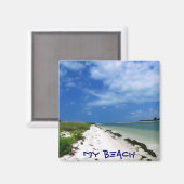 Best Sunny Beach Magnet (Voorkant / Achterkant)