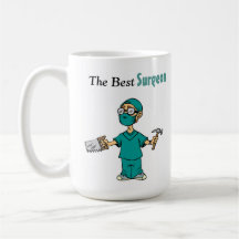Best Surgeon Funny Coffee Mok Gift Two-Tone