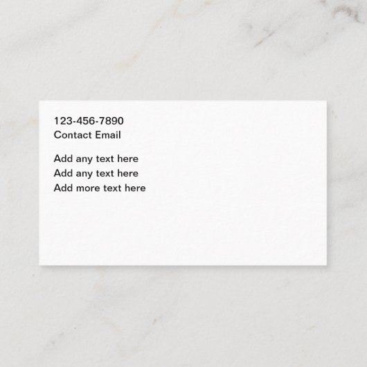 Best Swimming Pool Service Modern  Visitekaartje (Achterkant)