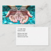 Best Swimming Pool Service Modern  Visitekaartje (Voorkant / Achterkant)