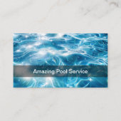 Best Swimming Pool Service Visitekaartjes (Voorkant)