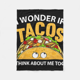 Best Taco Art For Men Women Cinco De Mayo Mexican  Fleece Deken
