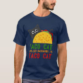 Best Taco Cat Spelled Backwards Is Tacocat Novelty T-shirt (Voorkant)