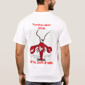 Best Tail Lobster - Gepersonaliseerd T-shirt (Achterkant)