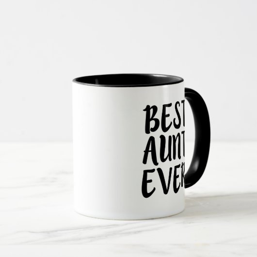 Best tante Ever Funny Coffee Mok (Voorkant rechts)
