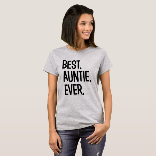 Best tante Ever grappig shirt tante van vrouwen (Voorkant volledig)
