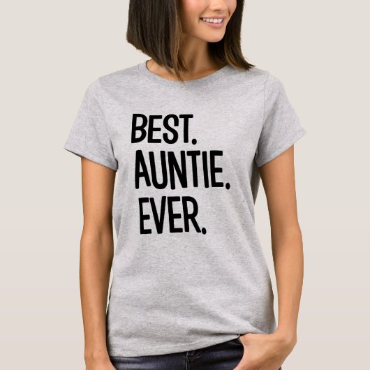 Best tante Ever grappig shirt tante van vrouwen (Voorkant)