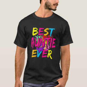 Best tante Ever Matching Family Colorful Mothers T-shirt