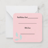 Best tante Ever Note Card Notitiekaartje (Achterkant)