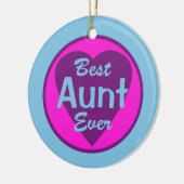 Best tante Ever Personalized Photo Ornament (Links)