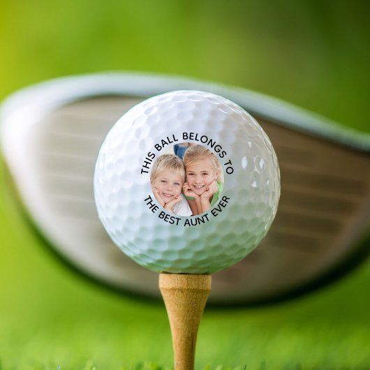 Best tante Ever Photo Golfballen
