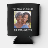 Best tante Photo Black Blikjeskoeler (Voorkant)