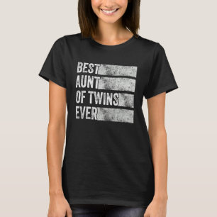 Best tante Twins Pregnancy Announcement Funny VI T-shirt