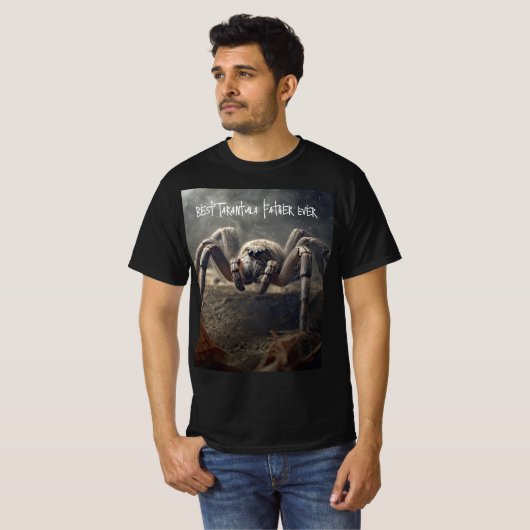 Best Tarantula Father Ever T-Shirt (Voorkant volledig)
