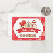 Best Tasting Cookie Award Notitiekaartje (Voorkant / Achterkant in situ)