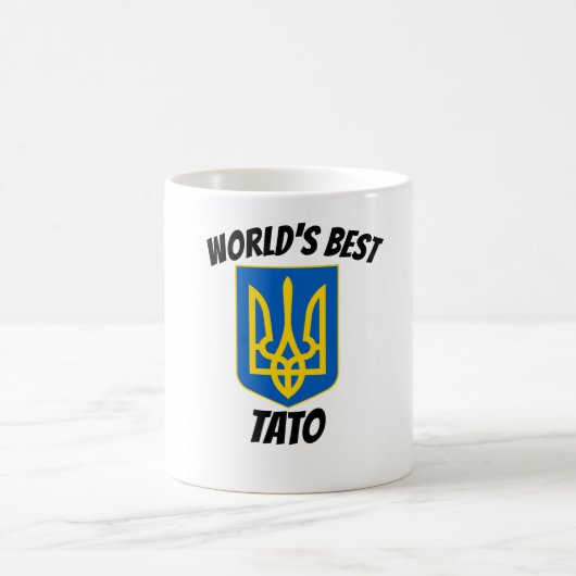 Best Tato Dad Tryzub Morphing Mok ter wereld (Center)