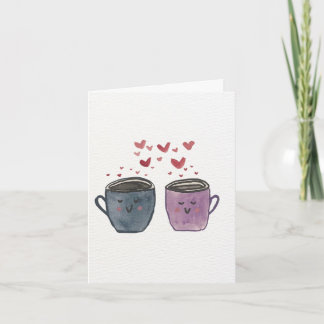 Best-Tea Galentine's/Valentine's Day Card Bedankkaart