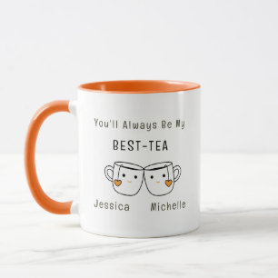 Best-Tea gepersonaliseerde vriendschap Mok