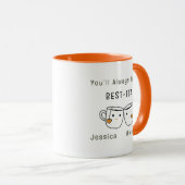 Best-Tea gepersonaliseerde vriendschap Mok (Voorkant rechts)