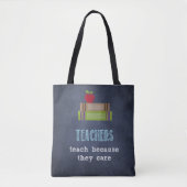Best Teacher appreciation quote Tote Bag (Voorkant)