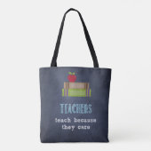 Best Teacher appreciation quote Tote Bag (Achterkant)