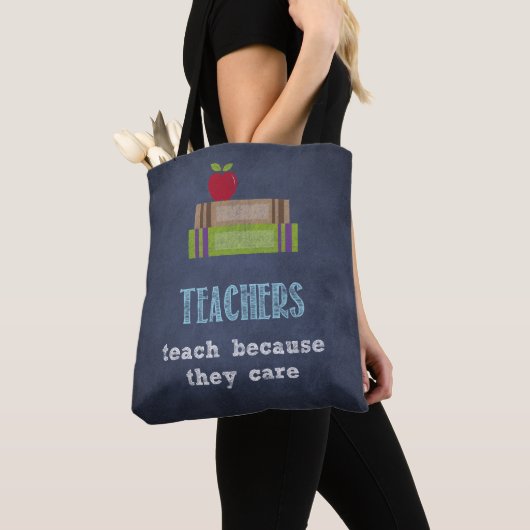 Best Teacher appreciation quote Tote Bag (Dichtbij)