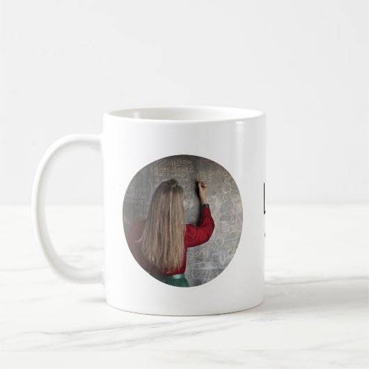 Best Teacher Ever Custom Love Photo Mok (Links)