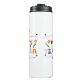 Best teacher ever, Custom mug  for teacher Thermosbeker (Voorkant)