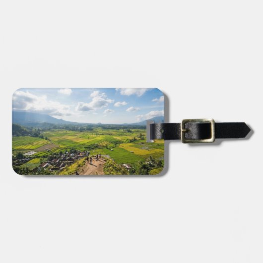 Best Teacher Ever Custom School Luggage Tag Bagagelabel (Voorkant horizontaal)