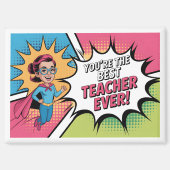 Best Teacher Ever Magneet (Voorkant)