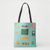 Best Teacher Ever Tote Bag (Voorkant)