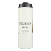 Best Teacher Ever Winter Penguin Design Thermosbeker (Voorkant)