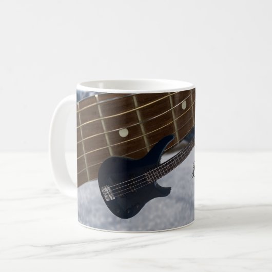 Best Teacher Guitar Coffee Mok (Voorkant links)