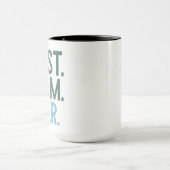 Best Team Ever | Fun Modern Team Appreciation Mok (Midden)