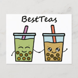 "Best-Teas" Kaart - Een perfecte mix van Schattige