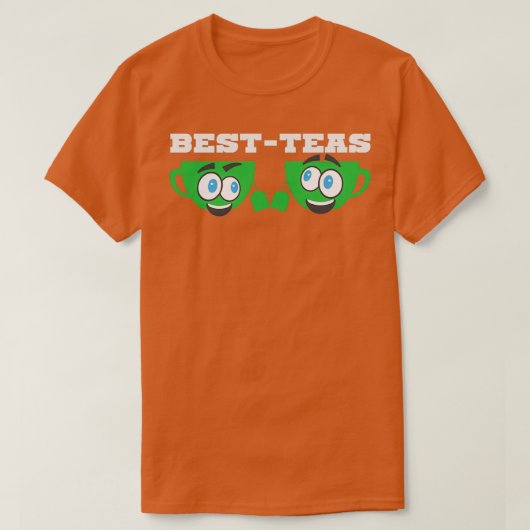 Best Teas Pun Joke Drinker Coffee Cup T-shirt (Design voorkant)