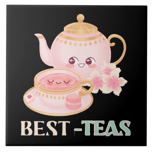 Best-Teas Thee Liefhebbers Tegeltje (Voorkant)