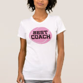 Best Tennis Coach T-shirt (Voorkant)