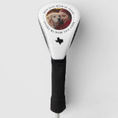 Best Texas Dog Mom Personalized Photo Golfheadcover (Voorkant)
