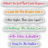 Best That Could Happen Memes | Waterproof Positive Sticker (Voorkant)