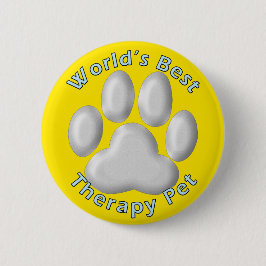 Best Therapy Pet ter wereld Ronde Button 5,7 Cm