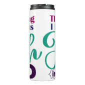 Best Thing I Ever Did Put Faith In God Thermosbeker (Achterkant)