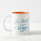 Best time coffe Mug Tweekleurige Koffiemok (Links)