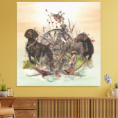 Best Times to Hunt, SAP Canvas Afdruk (Insitu (Woonkamer))