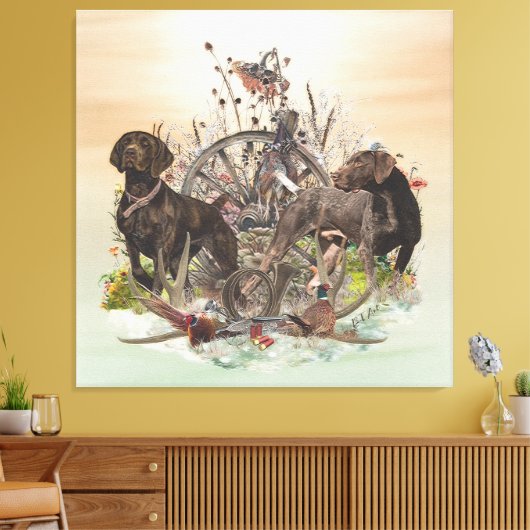 Best Times to Hunt, SAP Canvas Afdruk (Insitu (Woonkamer))