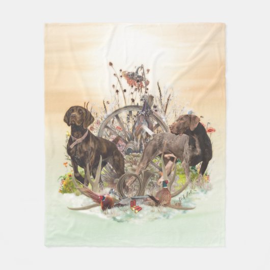 Best Times to Hunt, SAP Fleece Deken (Voorkant)